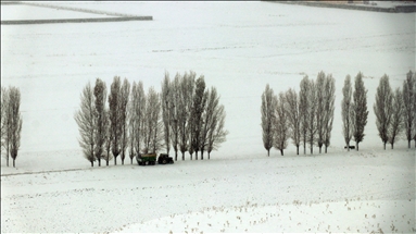 Li Erzirom, Qers, Erdexan û Agiriyê berf barî