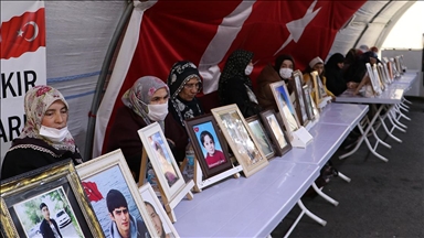 Diyarbakır anneleri yeni yılın ilk gününde de evlat nöbetinde 