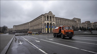 Зајакнати безбедносните мерки низ улиците на главниот град на Украина, Киев