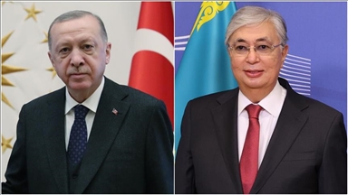 Эрдоган и Токаев обсудили ситуацию в Украине 
