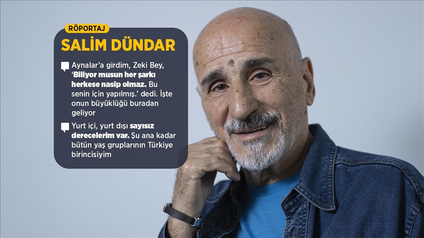 Salim Dndar 66 yllk mzik hayatn ve atletizmdeki baarlarn anlatt