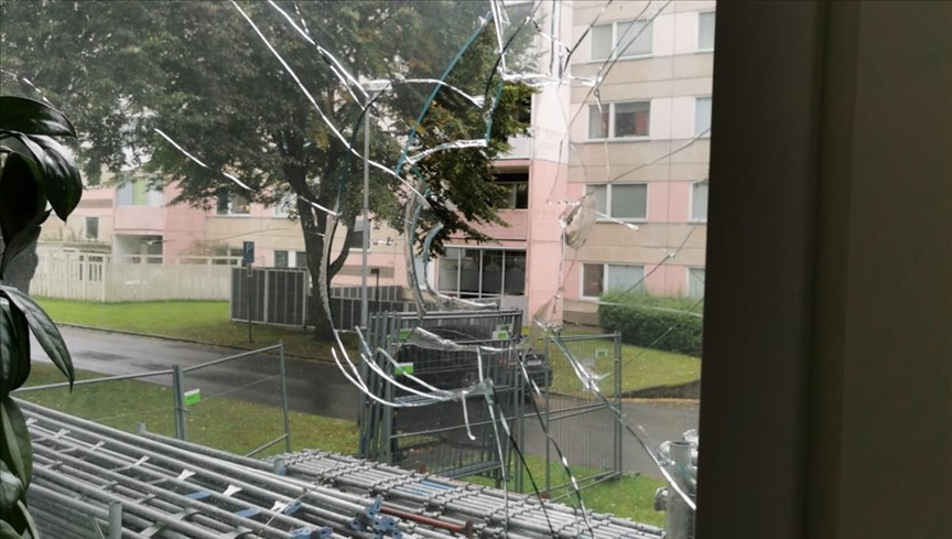 Турецкую мечеть в Швеции забросали камнями