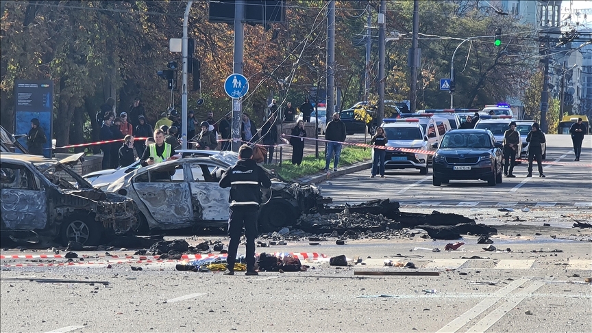 Ukraine: 8 morts et 24 blessés dans les explosions de Kiev 