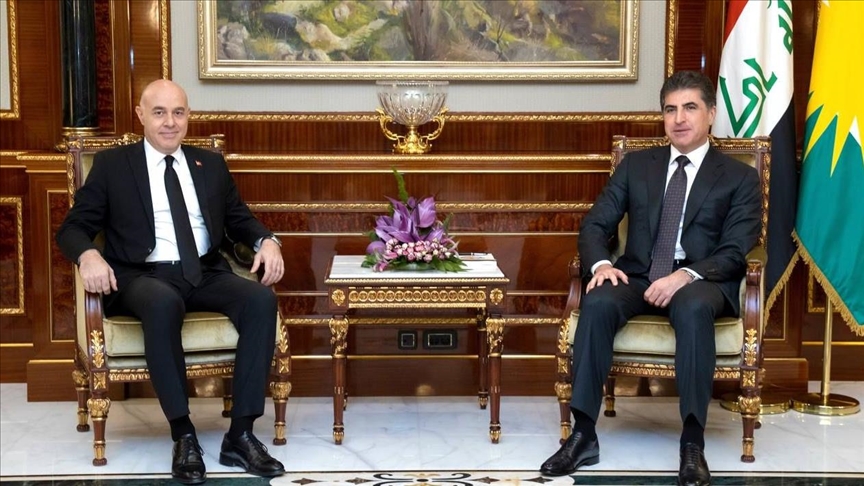 العراق.. السفير التركي يلتقي رئيس إقليم كردستان 