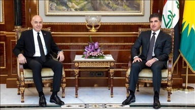 سفیر ترکیه در بغداد با نچیروان بارزانی دیدار کرد