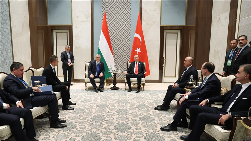 رئیس‌جمهور اردوغان با نخست‌وزیر مجارستان دیدار کرد