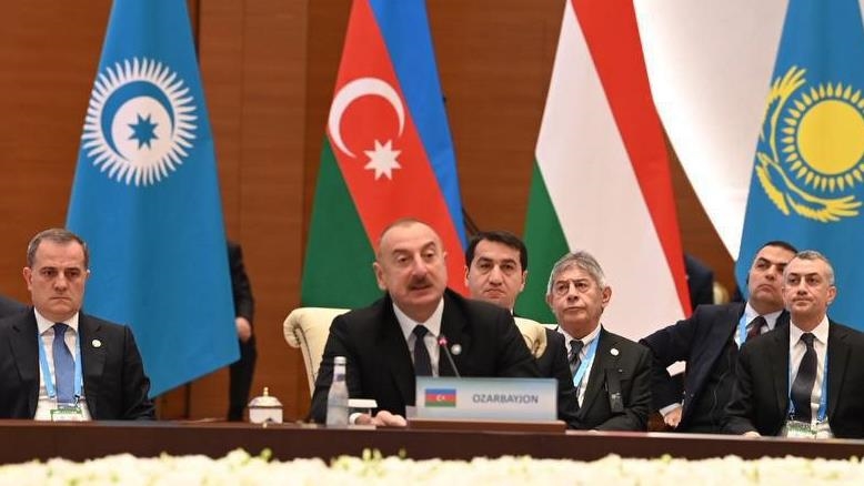 علييف: علينا حماية حقوق أبنائنا القاطنين خارج الدول التركية