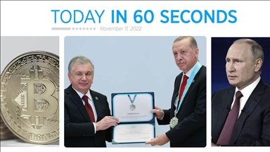 Today in 60 seconds - Nov. 11, 2022