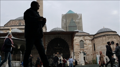 بازدید گسترده از موزه مولانا در قونیه با فرا رسیدن شب عروس