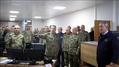 Greece continues its provocative actions in region: Turkish defense chief