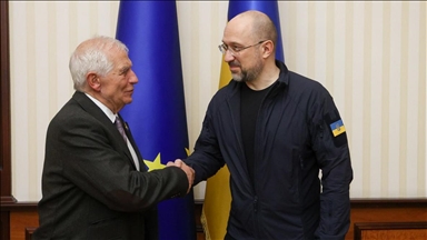 Ukrainian premier, top EU diplomat discuss support to Kyiv 