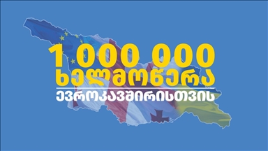 В Грузии продолжается сбор подписей под петицией «Миллион подписей за ЕС»