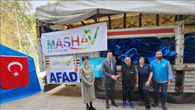 إسرائيل ترسل 630 خيمة لمتضرري الزلزال في تركيا