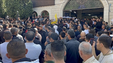 تشييع جثمان طفل فلسطيني قتله الجيش الإسرائيلي شمالي الضفة