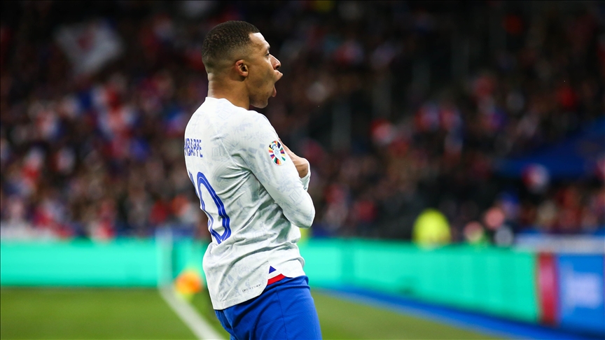 New captain Mbappe scores double, France beat Netherlands 4-0 to