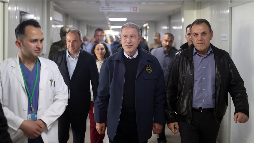 وزير الدفاع اليوناني يواصل جولته في هطاي التركية