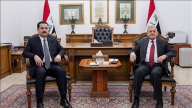 سەرکۆمار و سەرۆکوەزیرانی عێراق گرنگی پەلەکردن لە پەسەندکردنی بوودجەیان تاوتوێ کرد