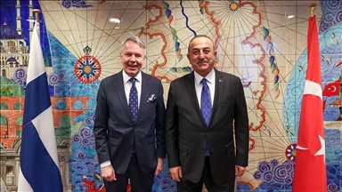 دیدار وزرای امور خارجه ترکیه و فنلاند در بروکسل