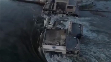 Germany slams Russia after major Ukrainian dam destroyed