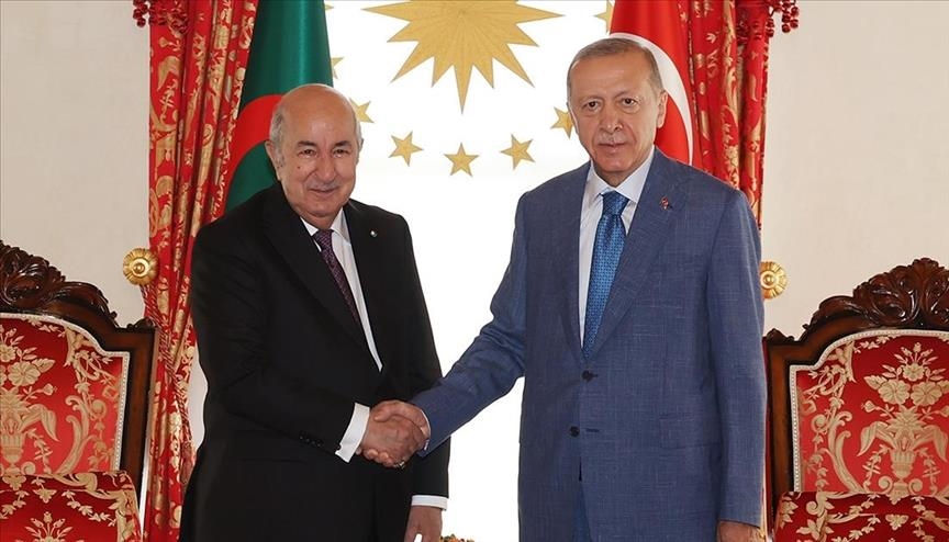 Algérie-Türkiye : Tebboune et Erdogan se félicitent du niveau des relations  entre les deux pays
