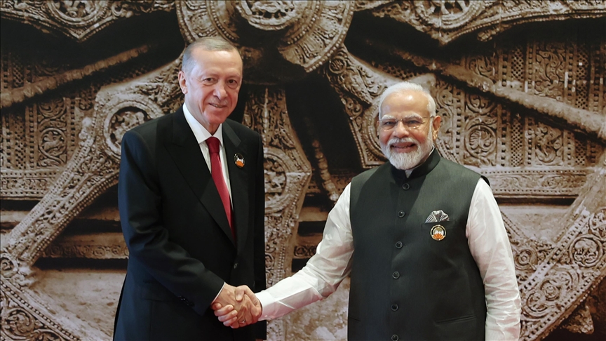 Turkish president attends G-20 summit in India
