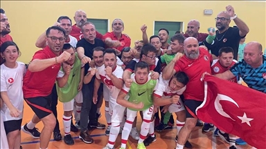 كرة الصالات.. تركيا بطلة أوروبا لمتلازمة داون