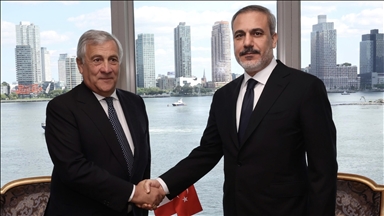 Turkish, Italian foreign ministers discuss Israeli-Palestinian conflict