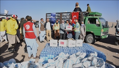 ارسال کمک‌های بشردوستانه ترکیه به زلزله‌زدگان افغان