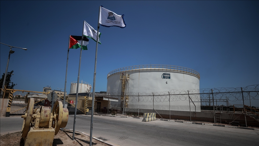 Gaza Strip's sole power plant out of service due to lack of fuel
