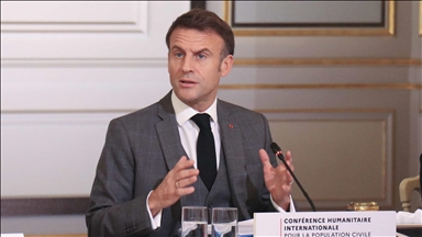 Macron's call to stop killings in Gaza came '10,000 deaths later': French opposition figure