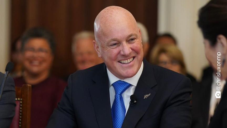 Enormous responsibility,' says Luxon after taking oath as New Zealand  premier