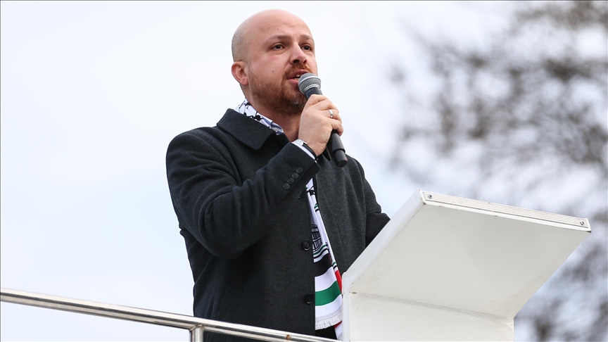 بلال أردوغان: لا يمكننا التزام الصمت إزاء ما يجري في غزة