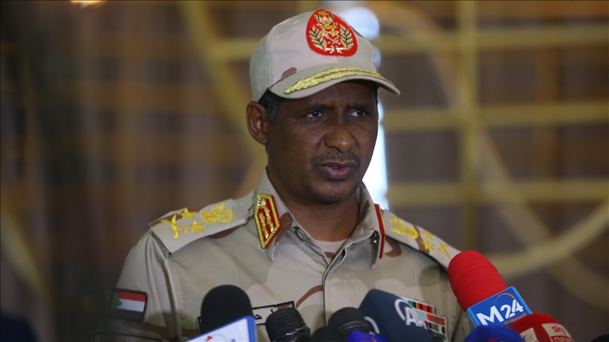 حميدتي: المفاوضات يجب أن تؤدي لـ"حل شامل" يضم كل السودانيين