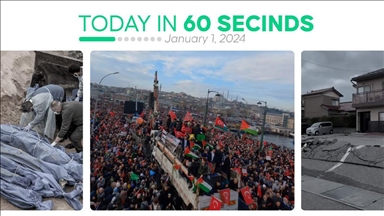 Today in 60 seconds - Jan. 01, 2024