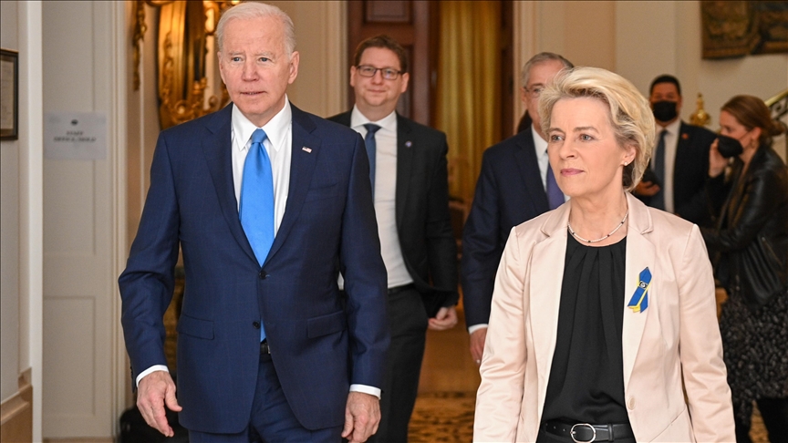 US President Biden, EU’s von der Leyen speak on Ukraine aid