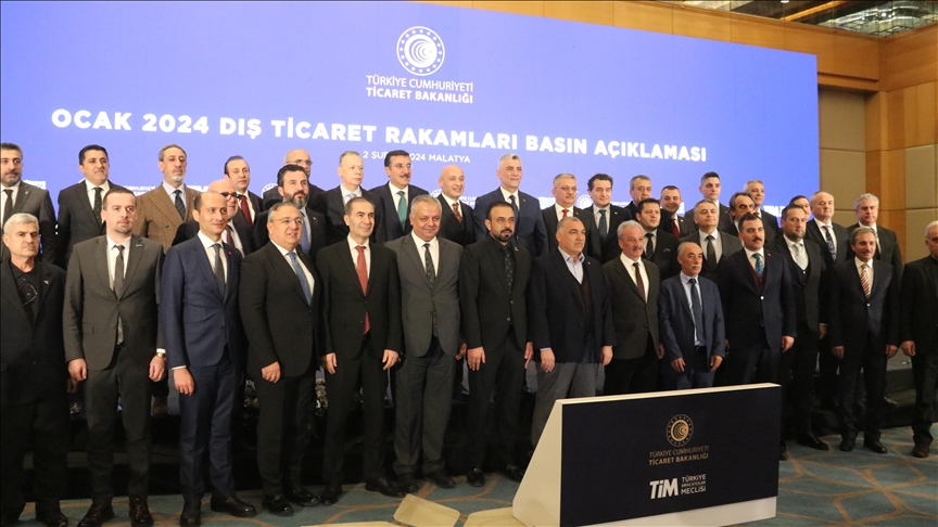 تركيا تحطم رقماً قياسياً في الصادرات لشهر يناير