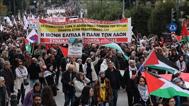 Anti-war movement in Greece denounces country's plan to host EU's Red Sea mission