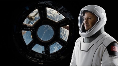 مراسم بدرقه آلپر گزرآوجی و سه هم‌تیمی او در ایستگاه فضایی بین‌المللی