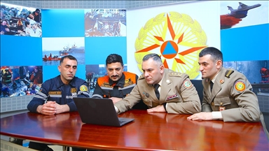 Azerbaycan'dan depremde Türkiye'nin yardımına koşan ekip, AA'nın "Yılın Kareleri" oylamasına katıldı