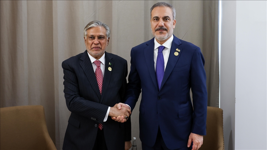 فيدان يلتقي نظيره الباكستاني في بانجول