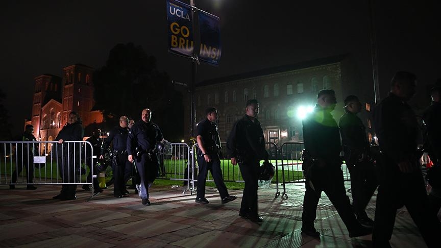 إخلاء مخيم الاحتجاج المؤيد للفلسطينيين بجامعة جنوب كاليفورنيا