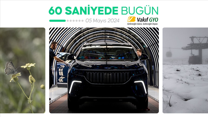 60 saniyede bugün (05 Mayıs 2024)