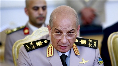 Egypt’s defense minister discusses Gaza cease-fire efforts with US envoy