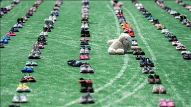 Погибшие дети Газы памянуты на фестивале Этноспорт