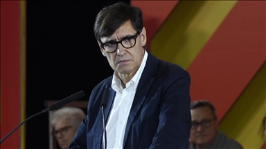 Shifting away from separatists, Catalonia's parliament swears in Socialist Party president
