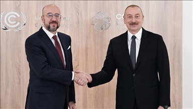 Президент Азербайджана высоко оценил роль Шарля Мишеля в процессе переговоров между Баку и Ереваном