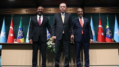 Serokomar Erdogan: "Di navbera Somalî û Etiyopyayê da ji bo destpêkeke nû me gava ewil avêt"