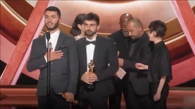 İsrail'in Filistinlilere uyguladığı baskıyı anlatan "No Other Land", "En İyi Belgesel Oscar"ını kazandı
