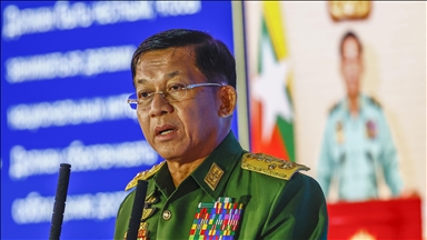 Myanmar junta leader in Russia on official visit