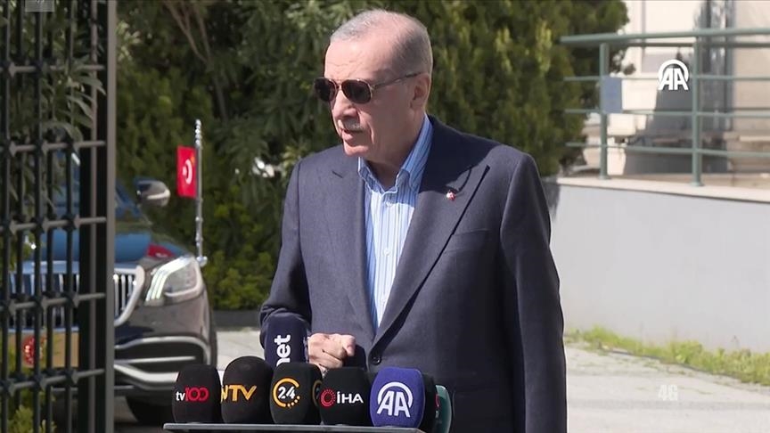 أردوغان: مسار "تركيا خالية من الإرهاب" يمضي دون مشاكل